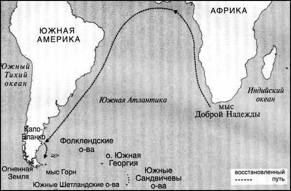 Мыс доброй надежды карта