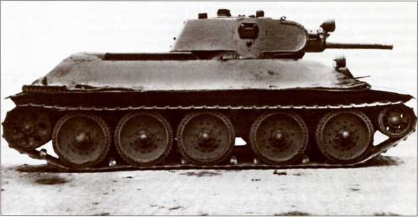 Фото танка т34 сбоку